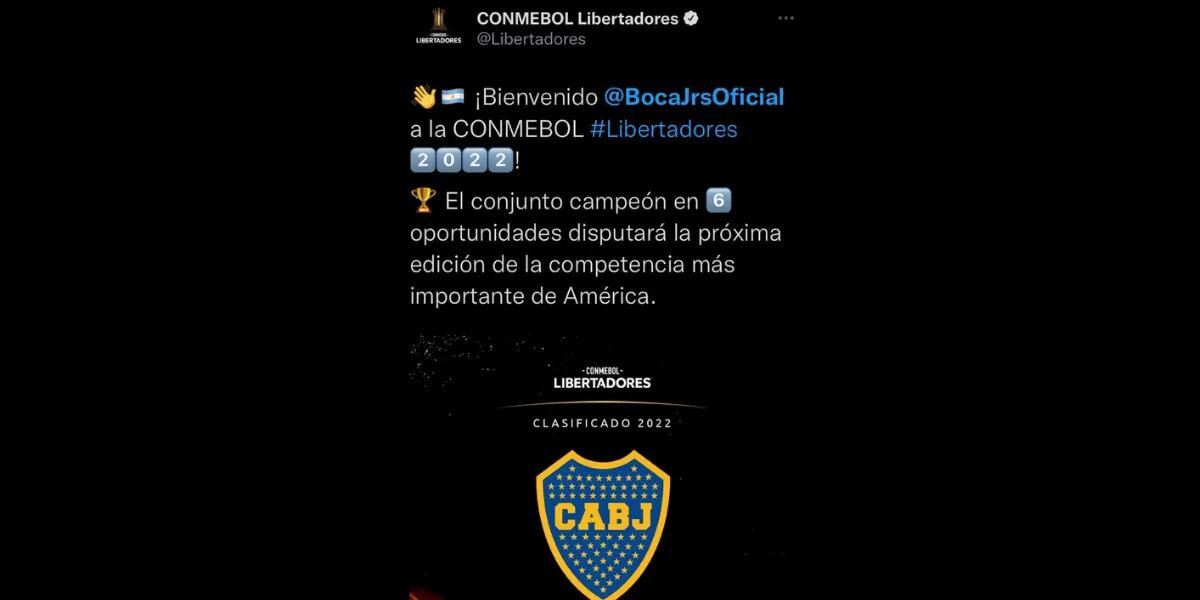 Boca clasificó a la Copa Libertadores tras el empate entre Independiente y San Lorenzo