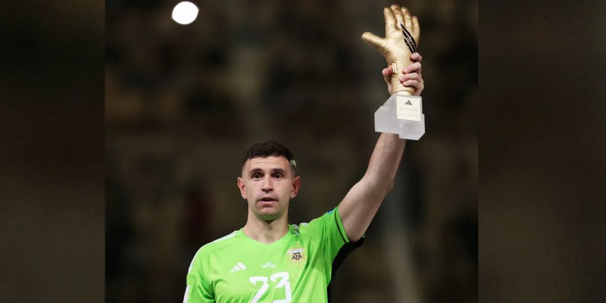 El desahogo del Dibu Martínez tras consagrarse campeón en el Mundial Qatar 2022: “Hice lo mío, lo que soñé”