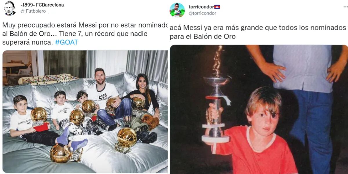 Lionel Messi no fue nominado al Balón de Oro y los memes salieron con los tapones de punta