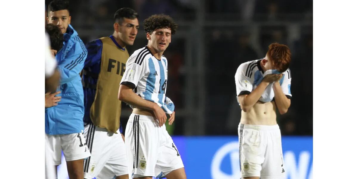 El desconsolado llanto de los jugadores de Argentina tras quedar eliminados del Mundial Sub 20: “Esto podía pasar”
