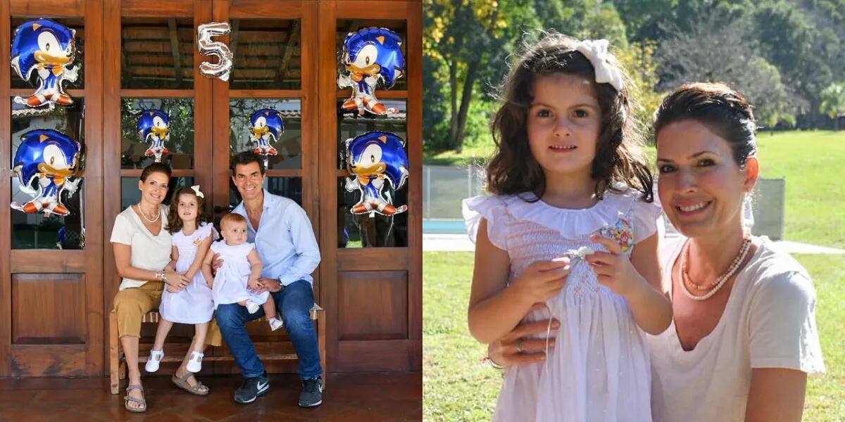 El festejo de cumpleaños de Belita, la hija de Isabel Macedo y Juan Manuel Urtubey: guirnaldas de colores, aire libre y globos de Sonic