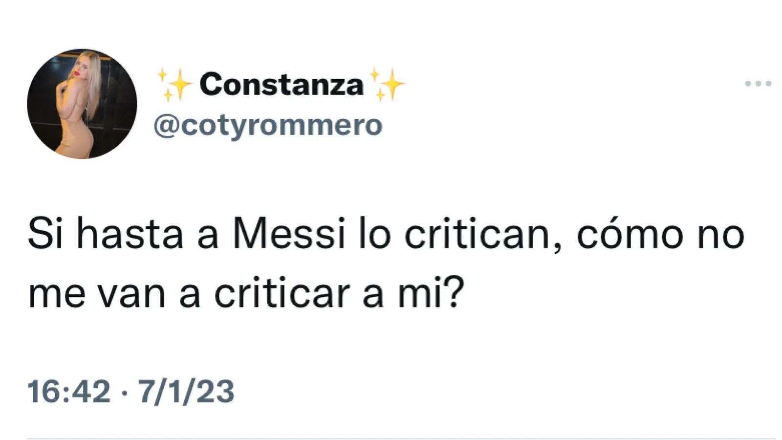 Coti se comparó con Lionel Messi y los fans de Gran Hermano le aplicaron un correctivo feroz: “Es como mucho”.