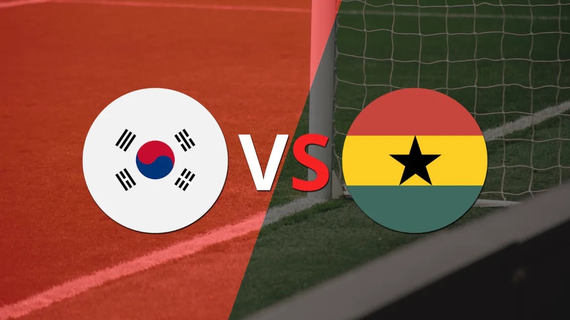 Mundial Qatar 2022, Rep. de Corea perdió 2 a 3 ante Ghana en el Grupo H - Fecha 2