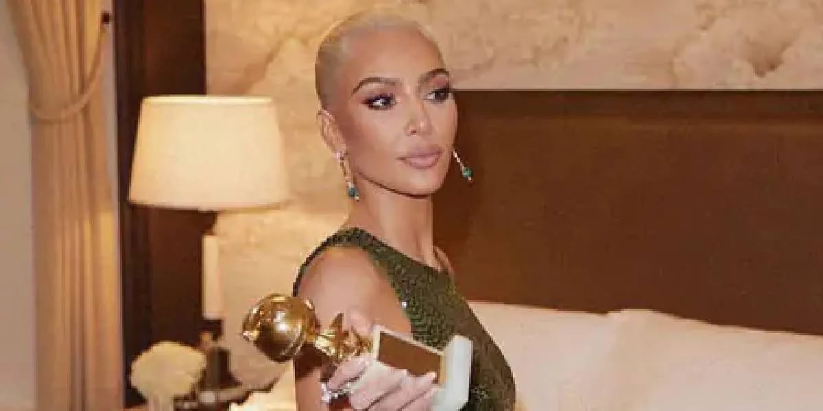 Kim Kardashian lució otro vestido de Marilyn Monroe que hubiera usado en la Met Gala 2022 y desató la polémica