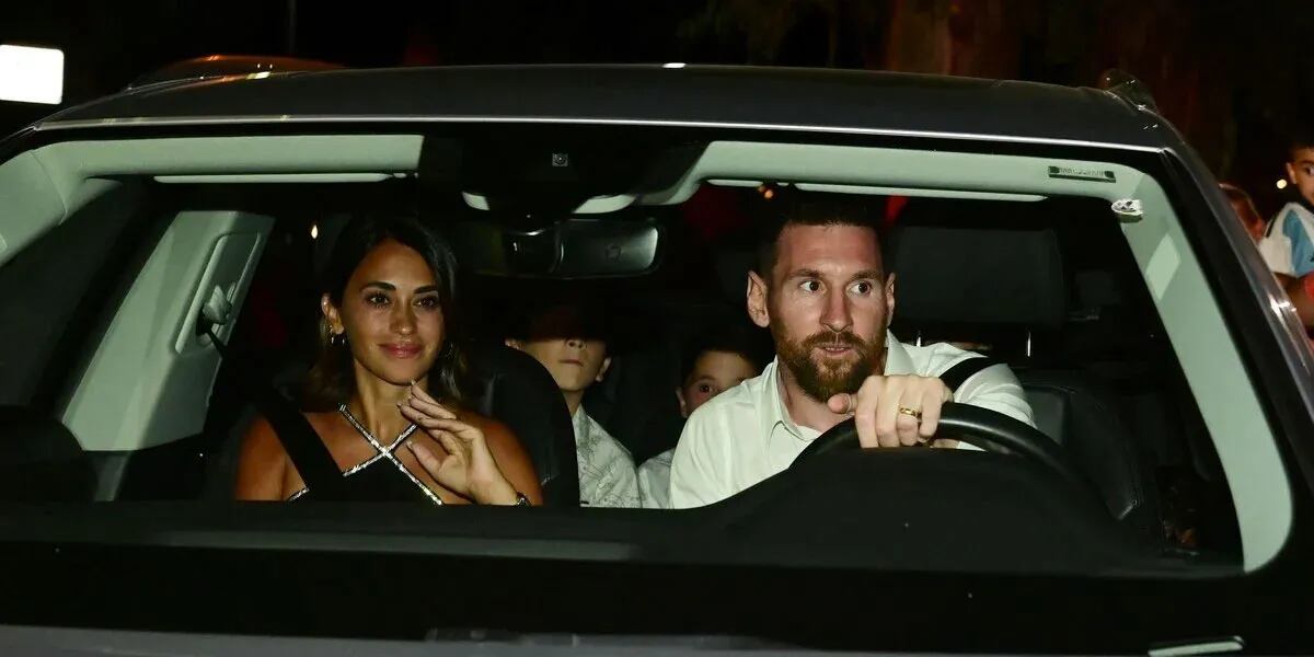 Antonela Roccuzzo pisó fuerte con su look en la fiesta de 15 de la sobrina de Lionel Messi