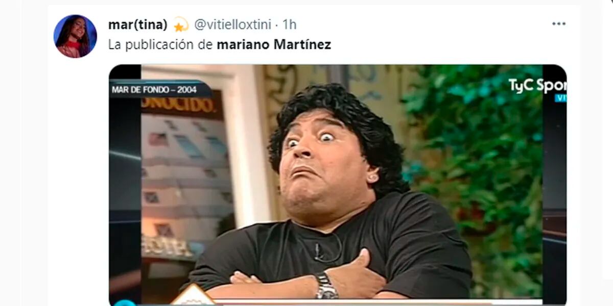 El osado posteo de Mariano Martínez mencionando a Lali Espósito: “El tupé”