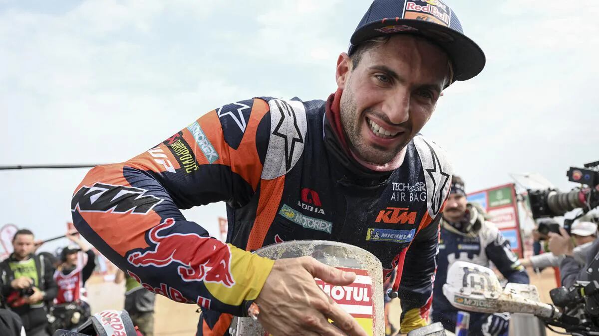 Kevin Benavides, campeón del Rally Dakar 2023