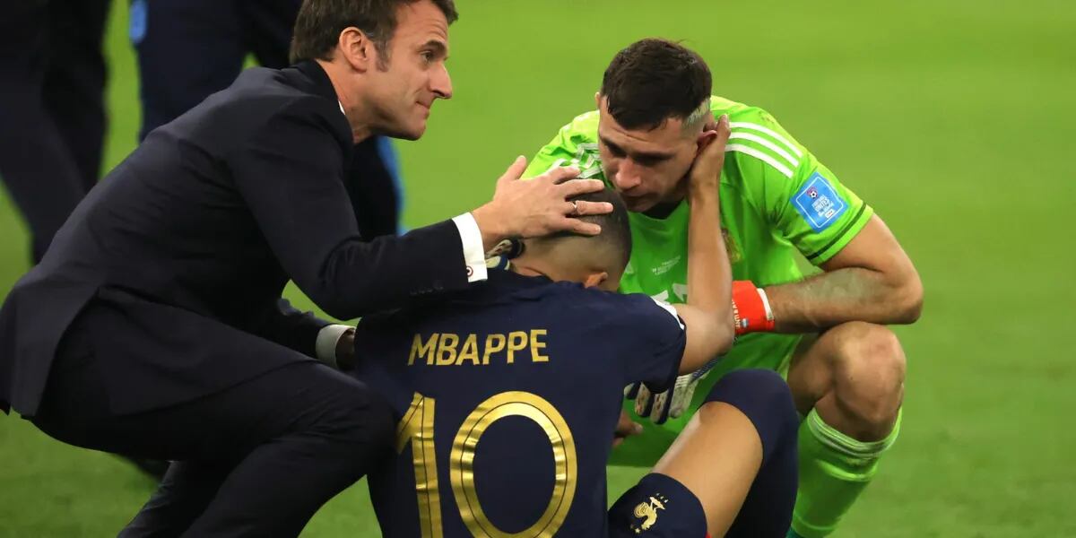 El contundente pedido de disculpas del Dibu Martínez a Mbappé tras la final del Mundial Qatar 2022: “No tenía la intención”