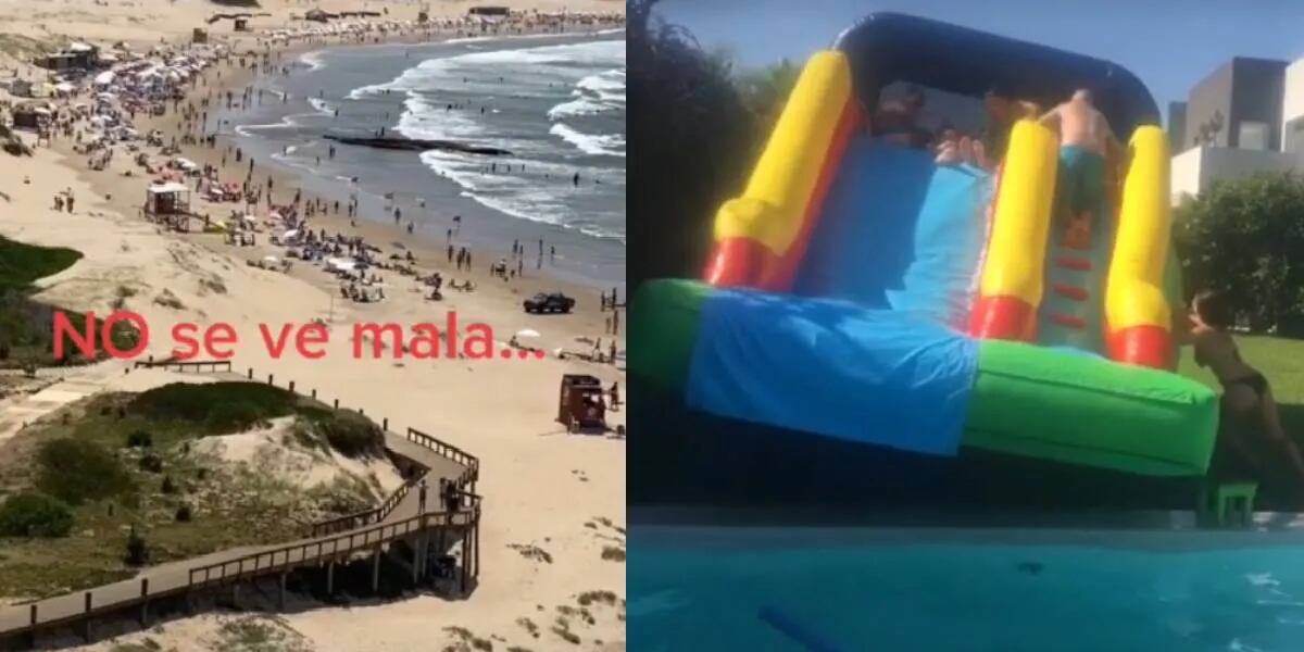 “La Cheta de Nordelta” volvió a viralizarse por los desopilantes videos en la playa: “La gente no se ve mala”