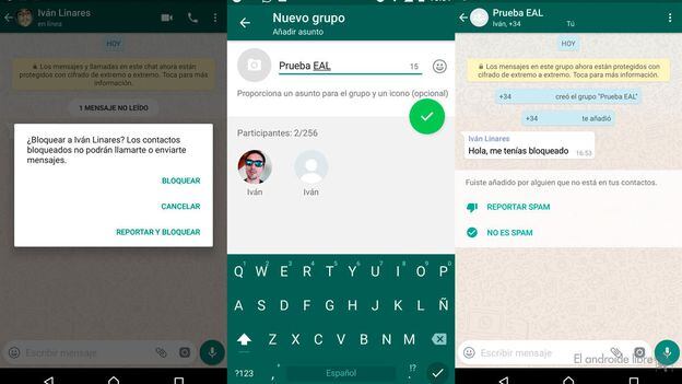 WhatsApp: cómo bloquear a un contacto sin abrir el chat