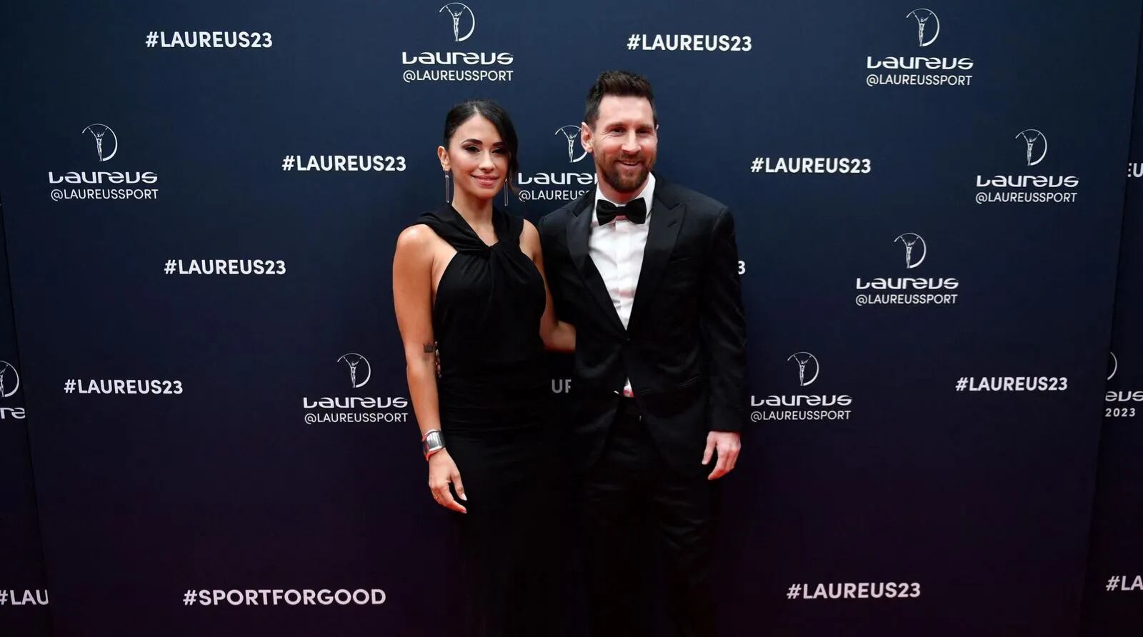 Antonela Roccuzzo eligió un lujoso vestido de más de casi 2 millones de pesos para los premios Laureus Sports