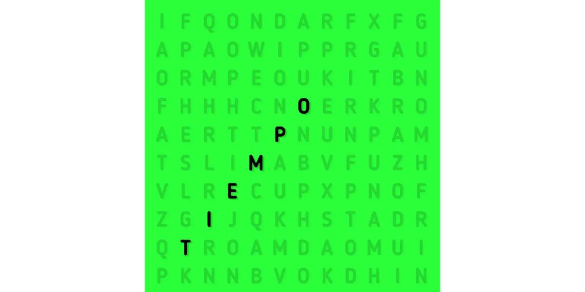 Reto visual para mentes rápidas: encontrar la palabra “TIEMPO” en 7 segundos