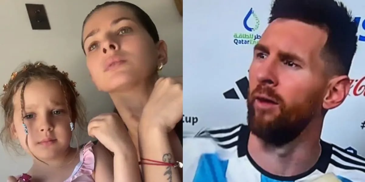 La China Suárez se sumó al ¿Qué mirás, bobo? de Messi y subió un tierno video de Magnolia: “Ser argentino”