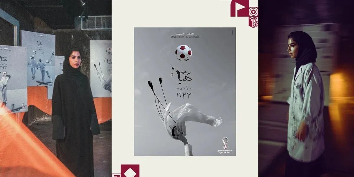 Presentaron el póster oficial del Mundial Qatar 2022: "Simboliza nuestro amor"