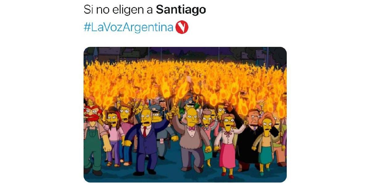 Santi Borda pasó a la siguiente etapa de “La Voz Argentina” y los memes no faltaron