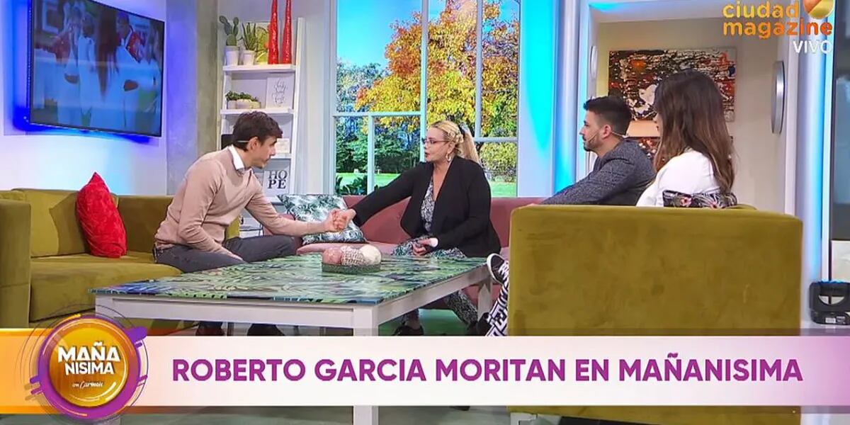 Roberto García Moritán se emocionó con un fuerte pedido de Carmen Barbieri