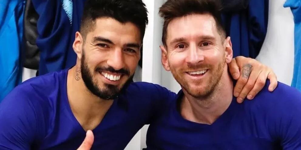 La divertida chicana de Luis Suárez a Lionel Messi: “¿Tas con sueño, papi?”   