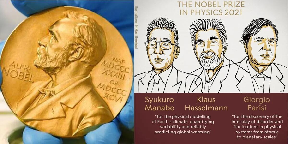 Syukuro Manabe, Klaus Hasselmann y Giorgio Parisi, los nuevos ganadores del Premio Nobel de Física