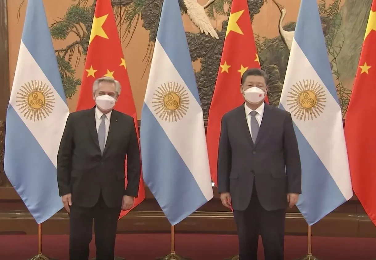Se filtró un video de Alberto Fernández con Xi Jinping: 