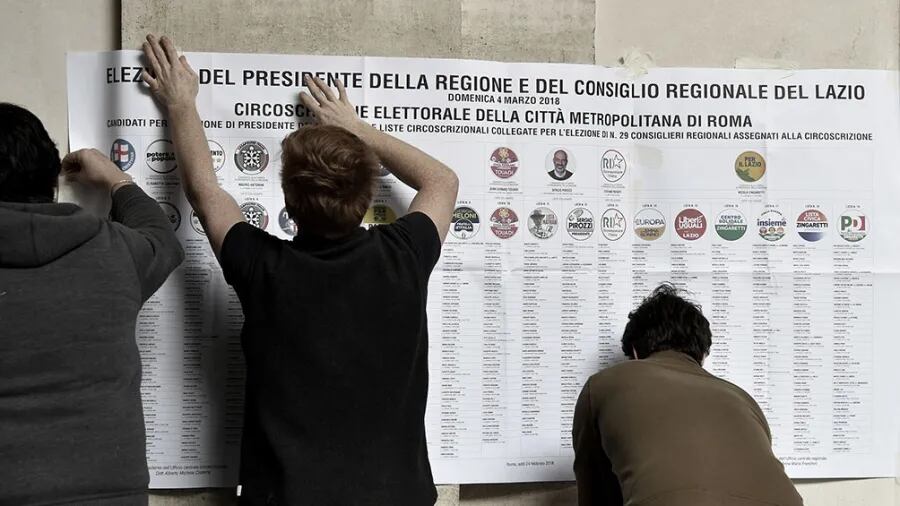 Elecciones en italia