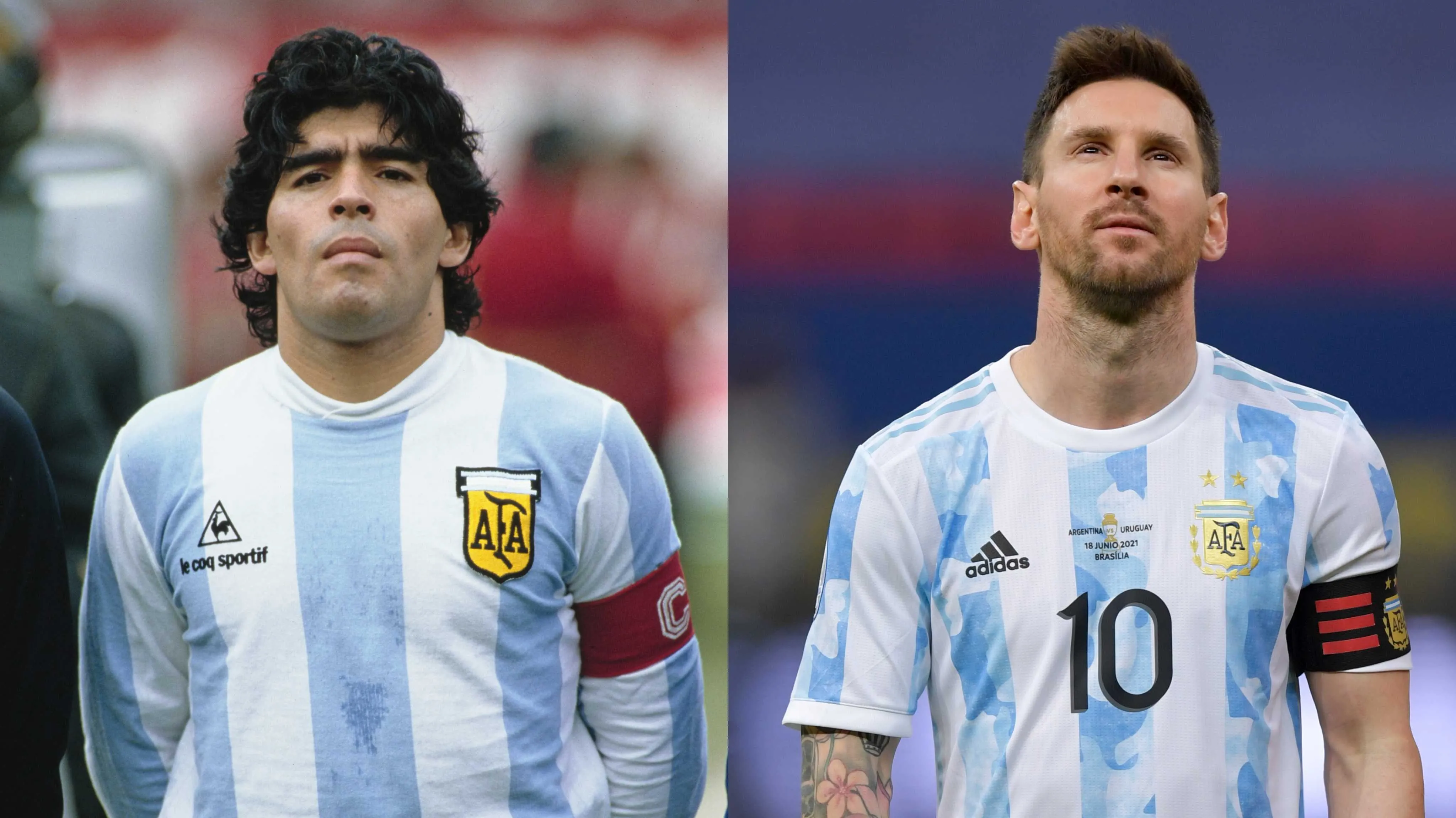  La particular foto de Lionel Messi que se volvió viral por su parecido con una imagen de Maradona: “Es D10S”
