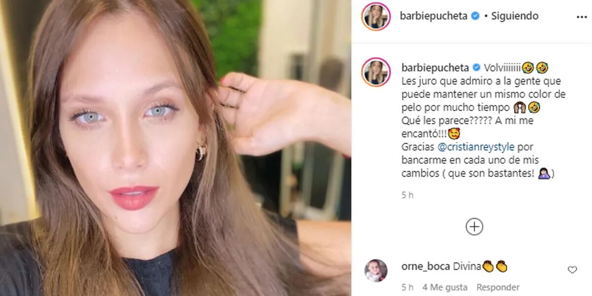 Cambio de look: Barbie Vélez se animó y dejo el rubio