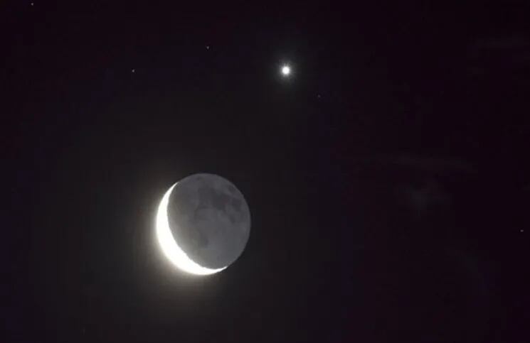 La Luna y Venus se acercarán en un evento astronómico único.