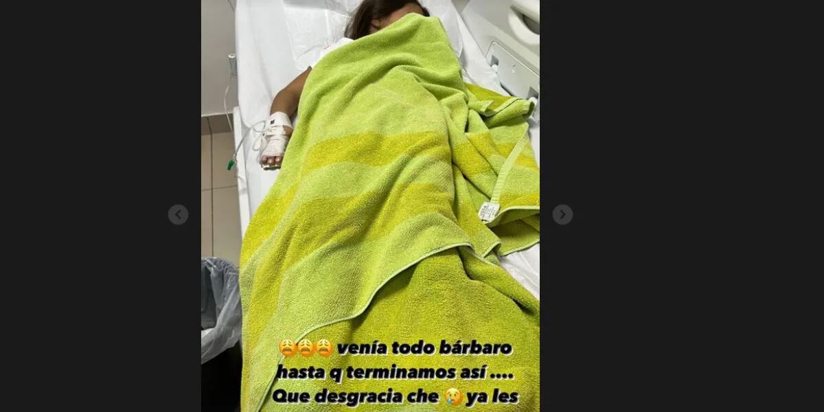 El dolor de Cinthia Fernández por la internación de su hijita menor: “Hagan mucha fuerza”