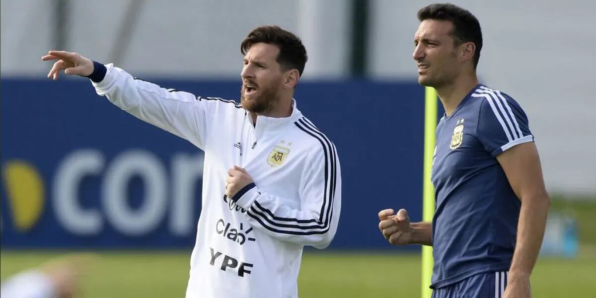 Lionel Messi apareció en el vivo de Scaloni y los hinchas no lo dejaron pasar: “Saludos”