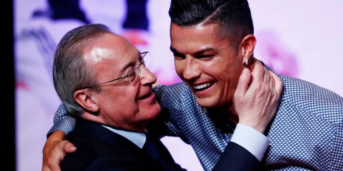 “Cristiano Ronaldo es un imbécil”, el comentario sin filtro del presidente del Real Madrid