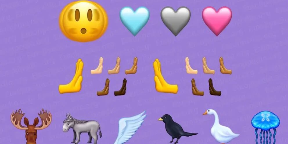 Alas, cuernos y medusas: cómo serán los 31 emojis que se suman a Whatsapp