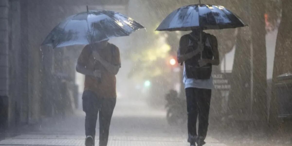 Alerta meteorológica nivel amarillo por tormentas severas en Buenos Aires