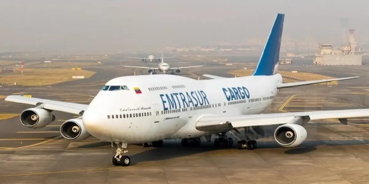 La Justicia de Estados Unidos le pidió a la Argentina incautar el avión venezolano-iraní retenido en Ezeiza