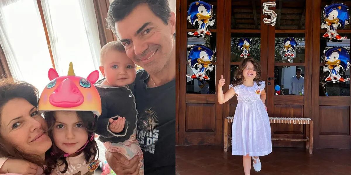 El festejo de cumpleaños de Belita, la hija de Isabel Macedo y Juan Manuel Urtubey: guirnaldas de colores, aire libre y globos de Sonic