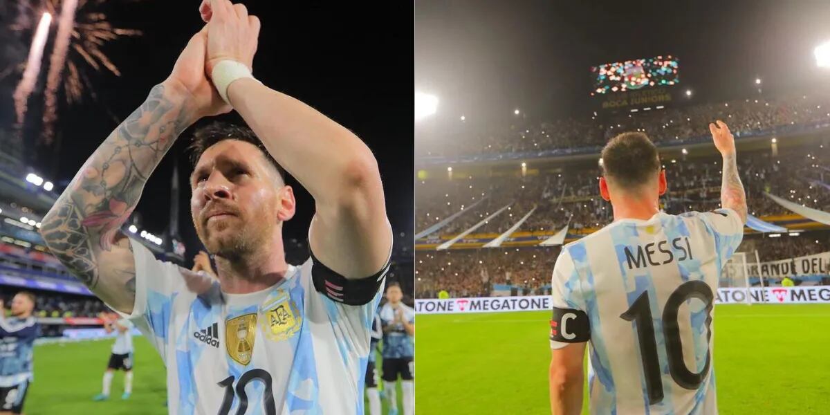 Lionel Messi habló tras la victoria en la Bombonera: "Siempre es increíble jugar acá"