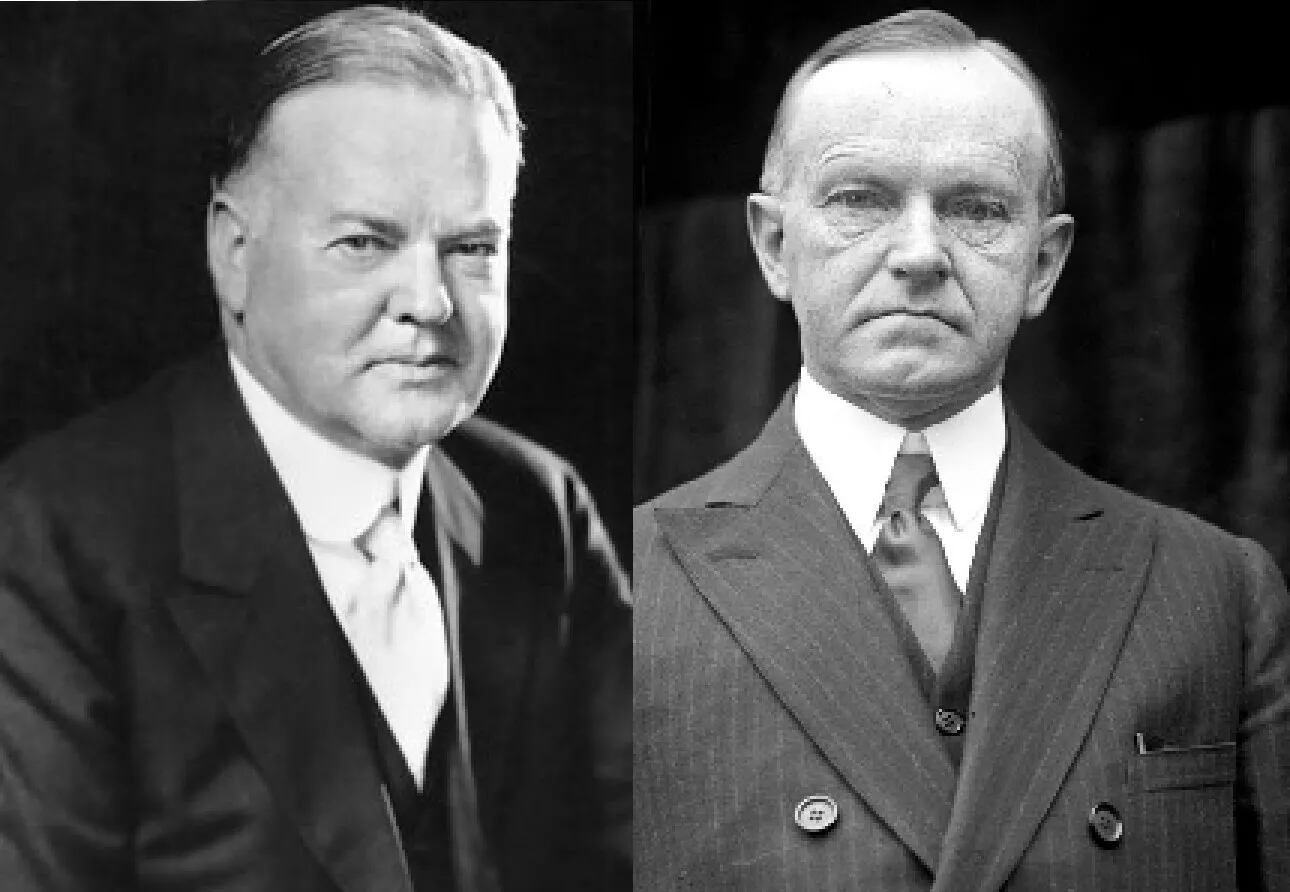 Hoover y Coolidge, los padres de la crisis mundial desatada en 1929