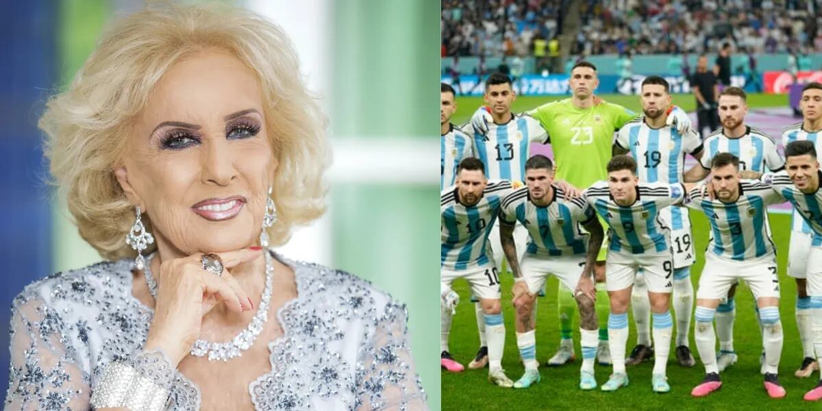 Mirtha Legrand tiró un resultado para la final del Mundial Qatar 2022 y ardió todo: “Me encanta”