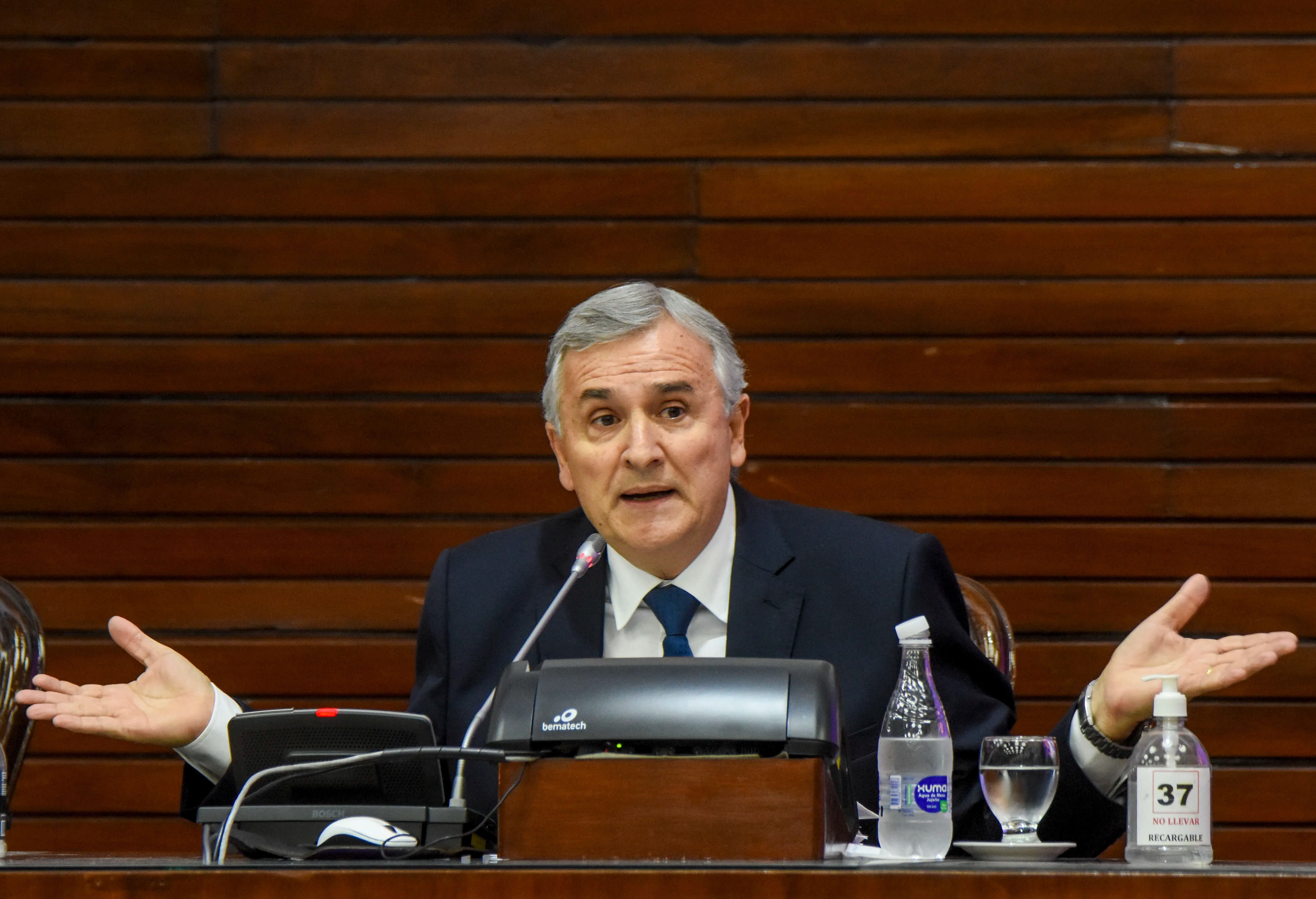 Gerardo Morales, precandidato presidencial.