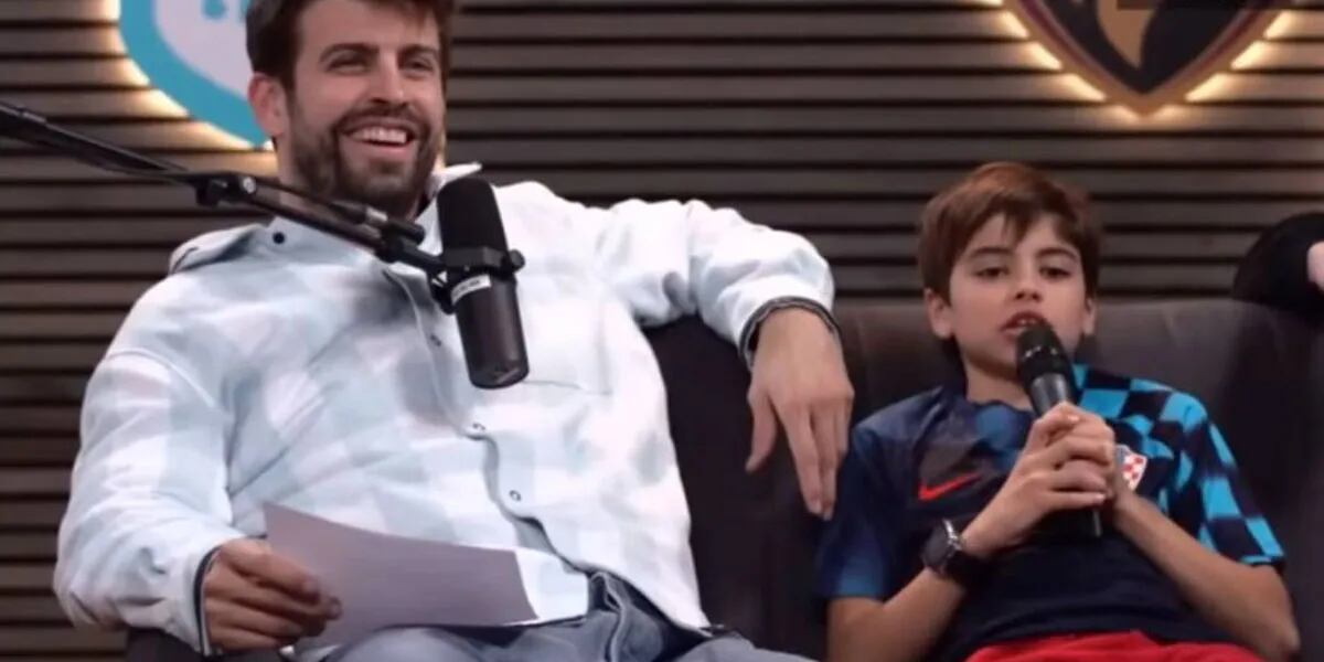 La desubicada frase que Gerard Piqué dijo frente a su hijo en vivo: “Violador de pantallas”