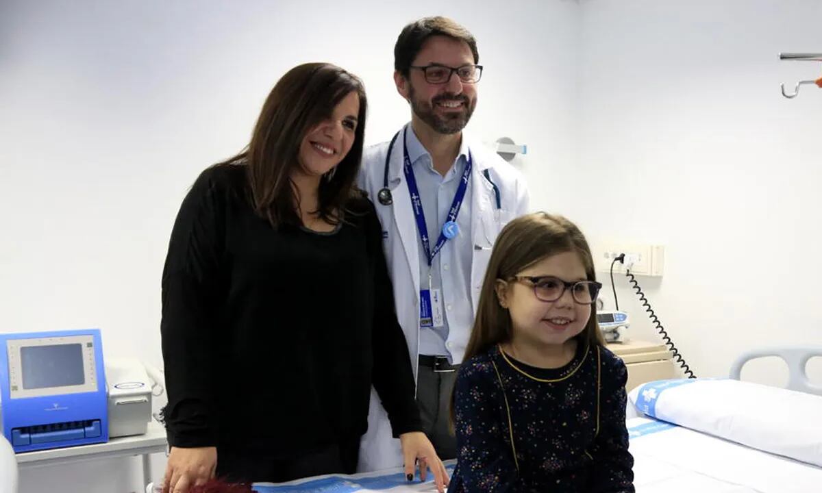 Iria, la primera persona española con triple trasplante de corazón, riñón e hígado
