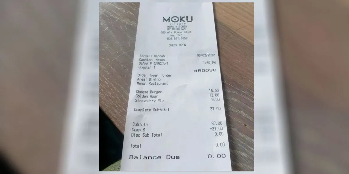 “Casi colapso”: fue a un restaurante, se bloqueó su tarjeta de crédito y le dieron una solución ejemplar