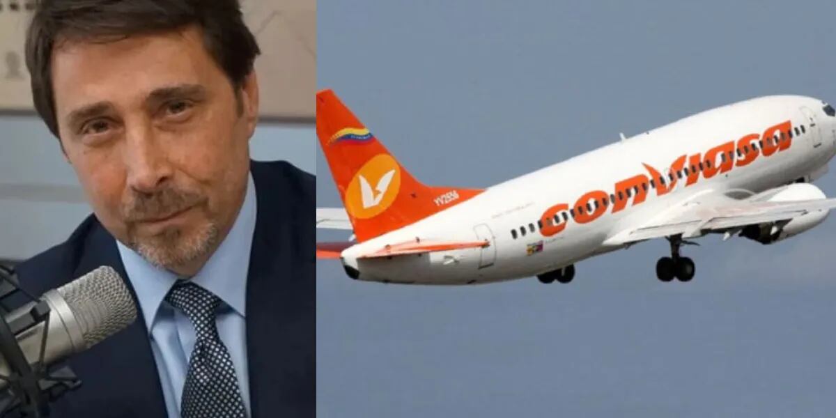 La furiosa reacción de Eduardo Feinmann sobre el avión venezolano que aterrizó en Ezeiza: “¡Otra vez!”