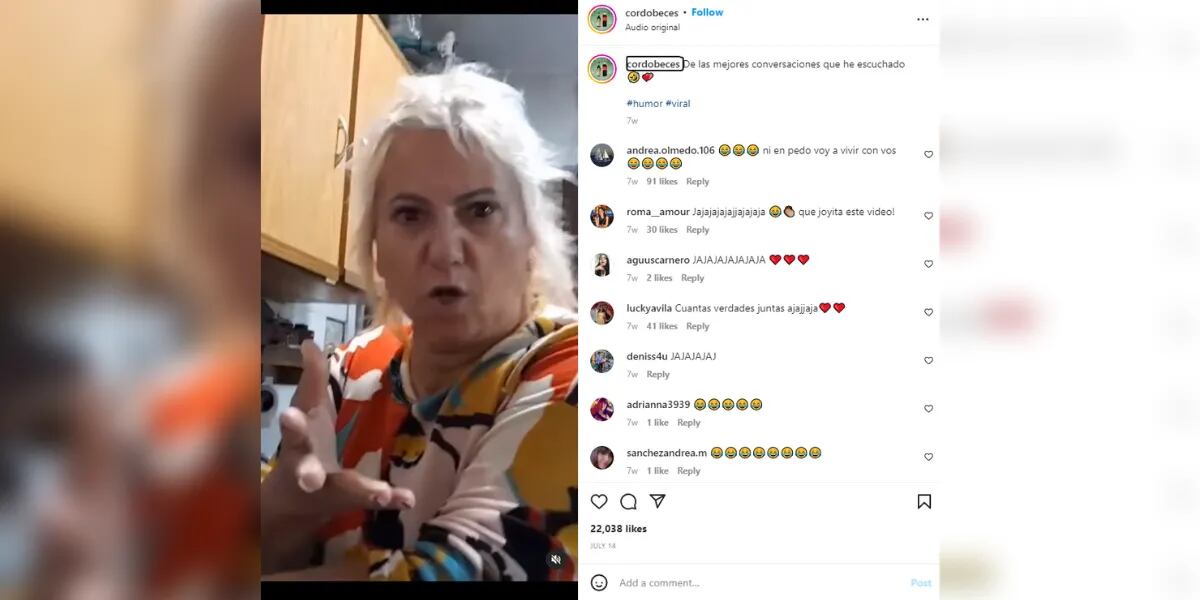La desopilante conversación entre una nieta y su abuela que se volvió viral: "Cuando sea grande"
