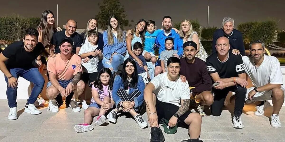 Reposeras, sombrillas y conservadora: las vacaciones gasoleras de la familia Messi en Villa Gesell