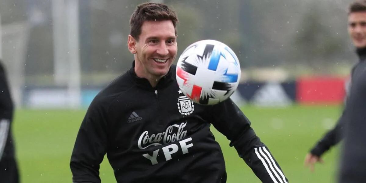 Lionel Messi practicó con la Selección y crecen los rumores sobre su titularidad ante Uruguay