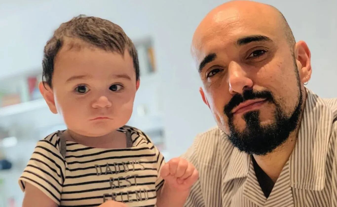 Abel Pintos subió una foto con su hijo Agustín pero un detalle se robó toda la atención: “Lo importante”
