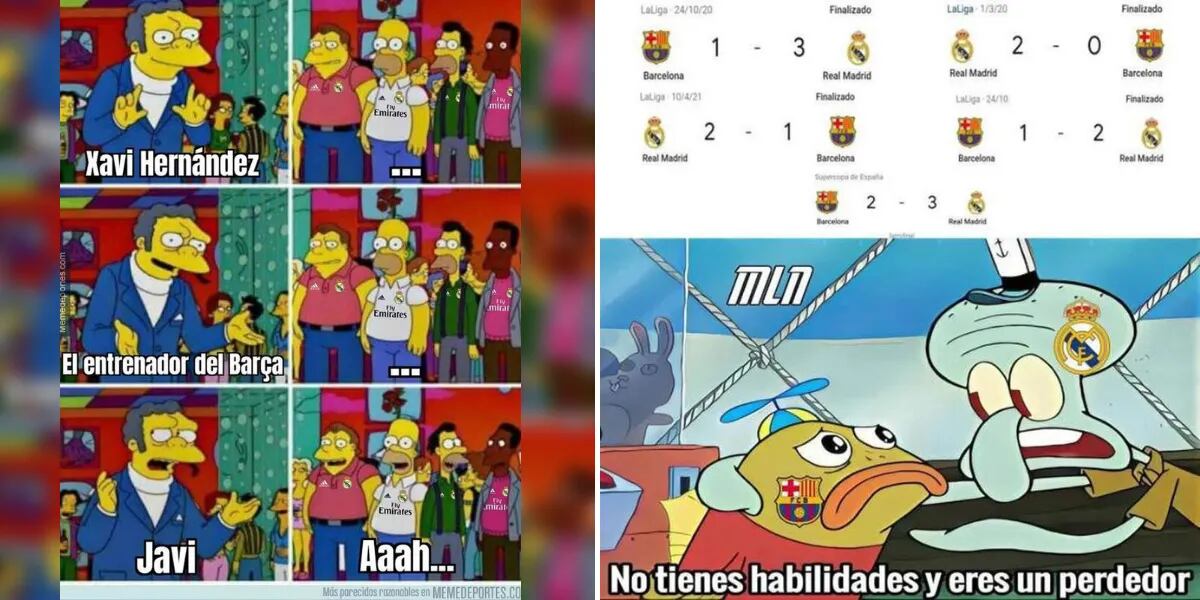 Real Madrid volvió a vencer al Barcelona y los memes no tuvieron piedad