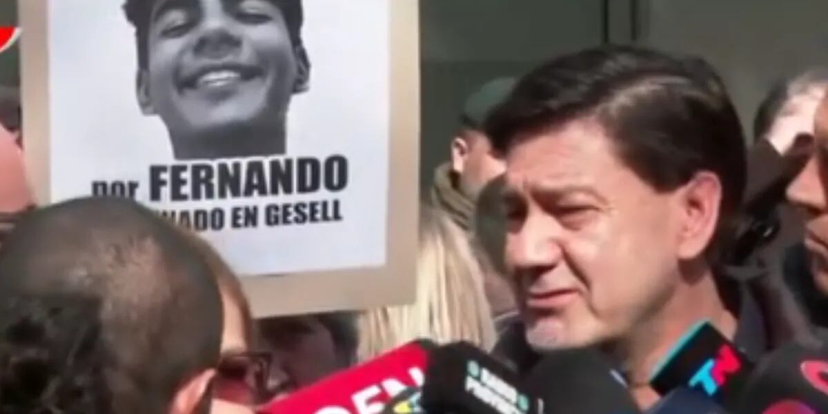 El papá de Fernando Báez Sosa apuntó contra Máximo Thomsen tras la audiencia: “Como si fuera inocente”
