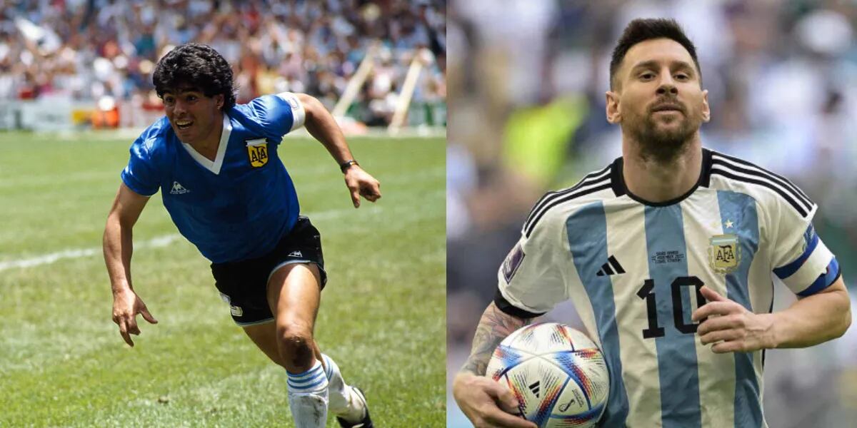 Diego Maradona fue elegido como el deportista más popular de la historia: en qué puesto quedó Lionel Messi