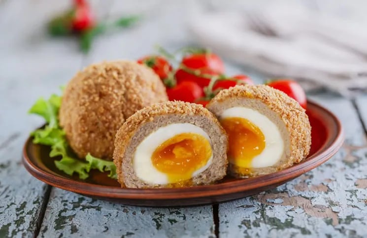 Huevos escoceses fit: la receta de las albóndigas rellenas más sanas | La  100